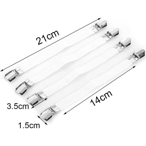 4X Ironing Board Cover Sofa Clip Fasteners Brace Bed Sheet Grips Folder