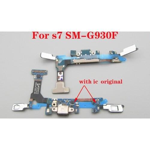 5pcs For Samsung Galaxy S7 Edge G930F G935F Original USB Charging Port PCB Board Charger Dock Connector Flex Cable