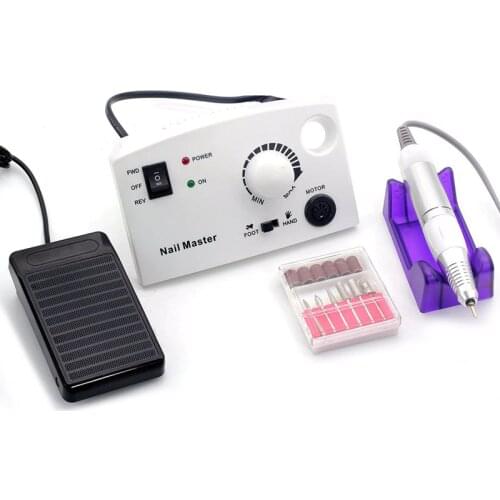 SIMINAIL Electric Nail Drill 30000 RPM Nail E Files 110V-240V Equipment Manicure Pedicure Set File Tools with Drill Bit 30000rpm