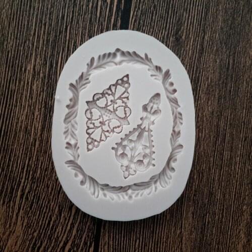 Flower Lace Silicone Mold Fondant Mould Cake Decorating Tools Chocolate Gumpaste Molds, Sugarcraft H364