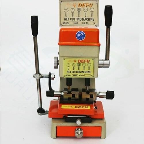 DeFu 998B vertical key cutting machine For Auto Key cutting work on 220v 50hz to make Car keys locksmith tools