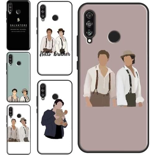 Damon Salvatore Stefan Case For Huawei P30 P40 Lite P20 Pro P Smart 2021 2019 Shell For Mate 20 Lite Back Cover