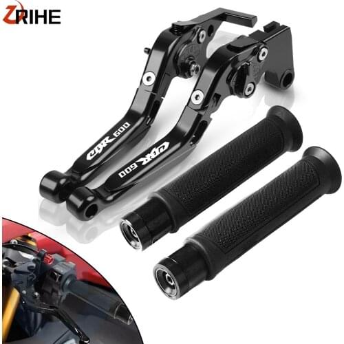 For Honda CBR600 CBR 600 F2 F3 F4 F4i 1991-2007 2006 2005Motorcycle CNC Adjustable Extendable Brake Clutch Levers Handlebar Grip