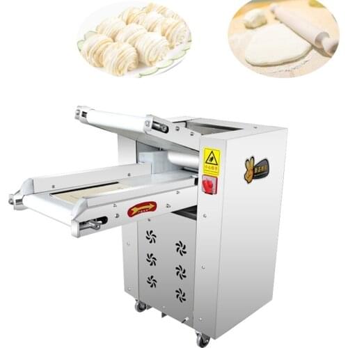 Commercial Kneading Machine Automatic Electric Baking Pan Pizza Pressing Machine Dough Pressing Machine Electric Kneading Machin