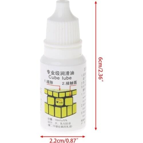 Best Silicone Lubricants Cube lubricating Oil 10ML Cubo Magic Maru Cube Oil R7RB