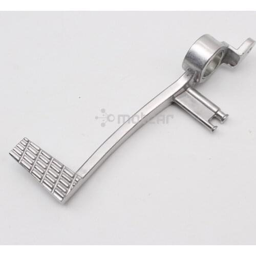 Motorcycle Silver Aluminum Antiskid Rear Brake Pedal Foot Lever for Suzuki GSXR 600 750 /2005-2015 Suzuki GSXR 1000 2006-2014