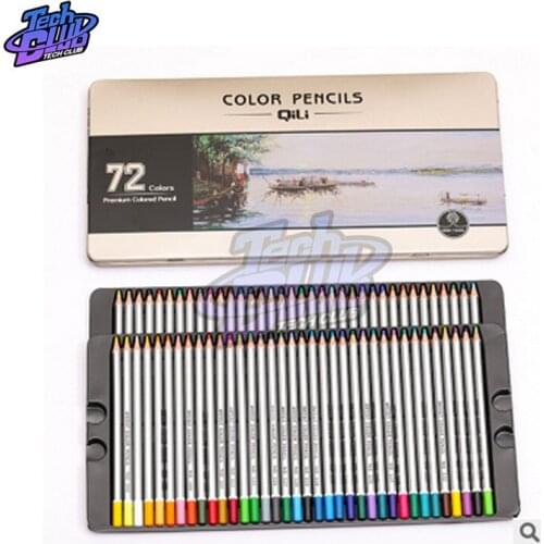 New 72 color Professional Oil Color Pencils Set Artist Painting Sketching Pencil for School Drawing Sketch Art Supplies