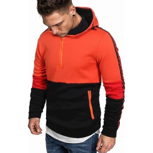 QRWR Men's Zip Hoodies