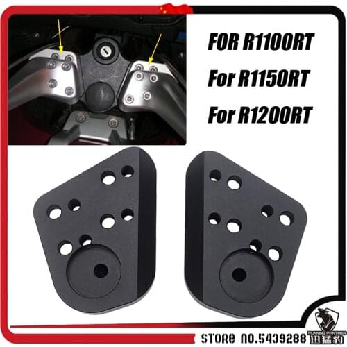For BMW R1200RT R1150RT R1100RT R1100R R1150R R 1100 1150 1200 RT R Silver Handlebar Riser Motorcycle Accessories Parts
