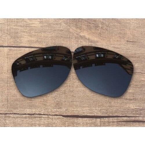 Vonxyz Stealth Black Polycarbonate Replacement Lenses for-Oakley Dispatch 2 Frame