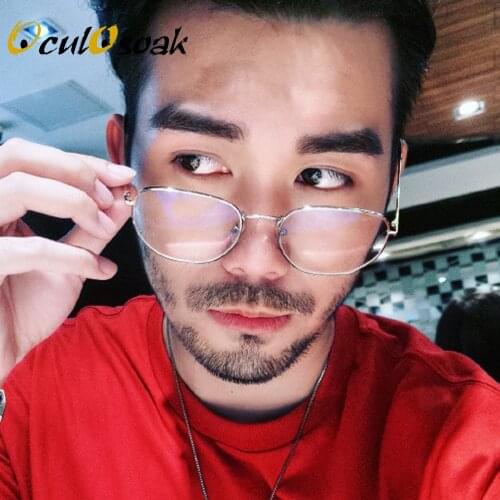 Vintage Clear Sun glasses Frame Women Men 2019 Retro Optical Eye glasses Frame men Hexagon sunglasses Oculos lentes de sol mujer