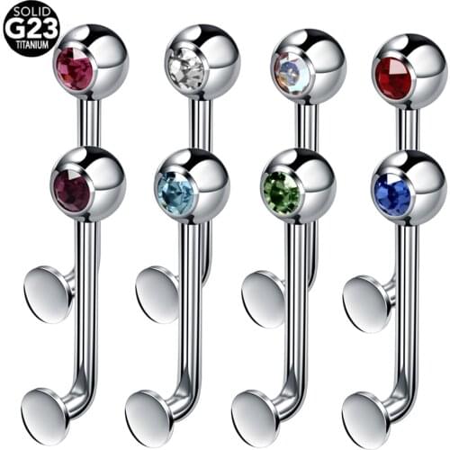 1PC G23 Titanium Piercings Christina Vertical Hood Piercings Pussy Rings Vagina Piercings Sexy Genital Piercing VCH Body Jewelry