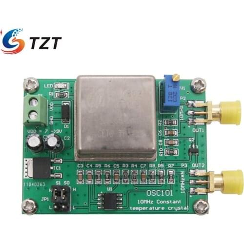 TZT 10MHz OCXO Constant Temperature Crystal Oscillator Frequency Reference with Board