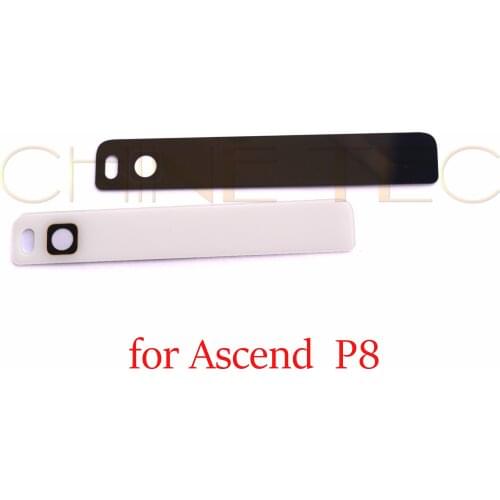 1pcs original back rear camera glass lens with sticker for Huawei Ascend P8