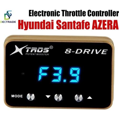 Dectrade Car Electronic Throttle Controller Racing Accelerator Potent Booster For Hyundai Santa Fe Azera Tuning Parts 8 Drive