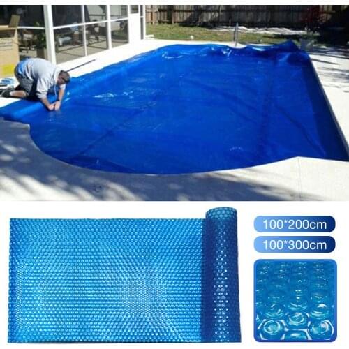 Swimming Pool Cover Easy Set Dust proof cloth Spa Covers Blue PE film For outdoor swim pools Accessories
