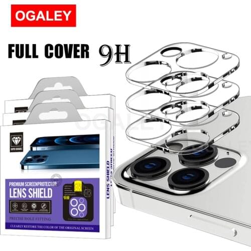 Case For iPhone 12 Pro Max 12 11 Pro Max 11 Back Camera Protection Case For iPhone12 12Pro Max 12 11Pro 3D Lens Glass Full Cover