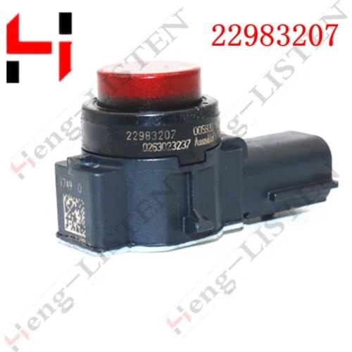 For 14-20 CHEVROLET IMPALA REAR BUMPER PARKING SENSOR RED G7P OEM 22983207 0263023237