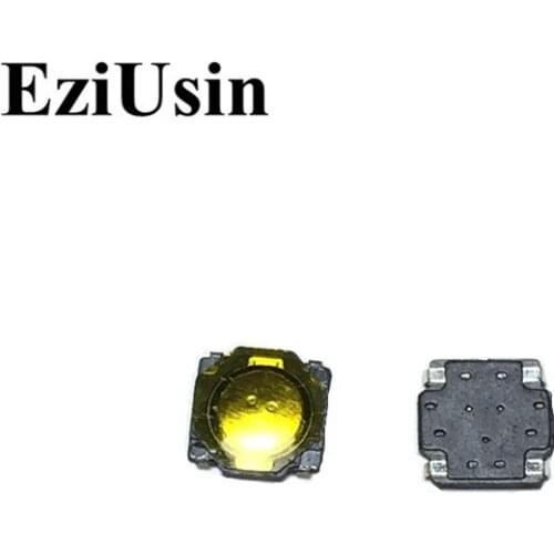EziUsin 100pcs 3.7*3.7*0.35 Mini Membrane Keyboard Touch Button Micro Switch Little Thin Film Keyboard 4*4*0.35 TS-032D