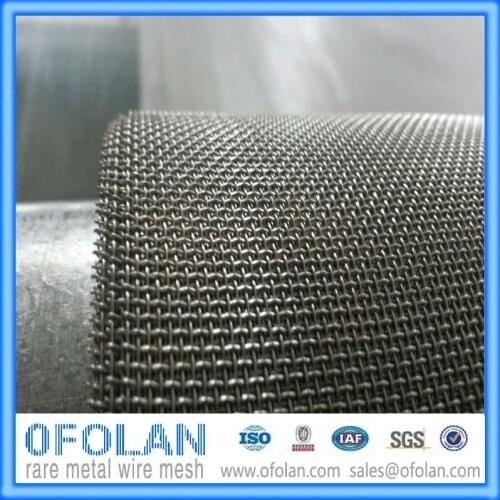 Hotting Sale 450x500mm Water Treatment Thickening Type Nickel Wire Screen Mesh