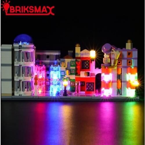 BriksMax Led Light Up Kit For 40289 Diagon Alley , (NOT Include Model)