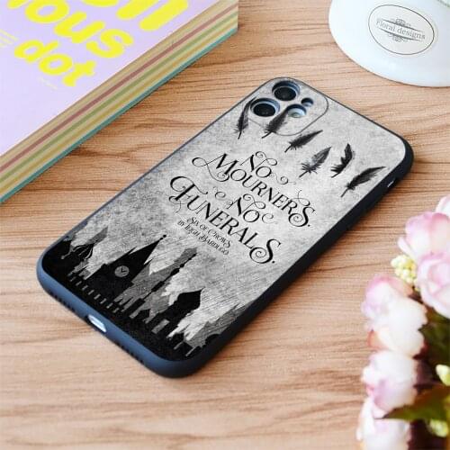 For iPhone No Mourners No Funerals Print Soft Matt Apple iPhone Case 6 7 8 11 12 Plus Pro X XR XS MAX SE
