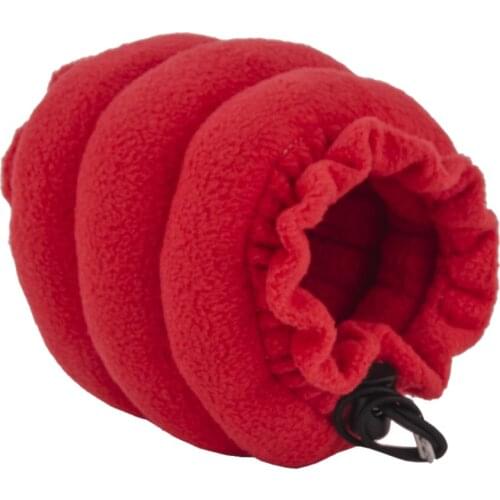 Durable and Portable Hamster House Nest, Cotton Small Pet Squirrel Chinchilla Rabbit Guinea Pig Bed House Cage Toy / Green, Red