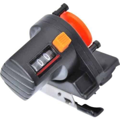 Fishing Line Length Counter 0-999M Fishing Line Depth Finder Counter Fishing Tool Tackle Length Gauge Counter