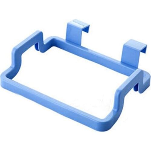 Solid Hanging Kitchen Cabinet Cupboard Door Back Stand Trash Rack Style Storage Bucket Garbage Bags Hanging