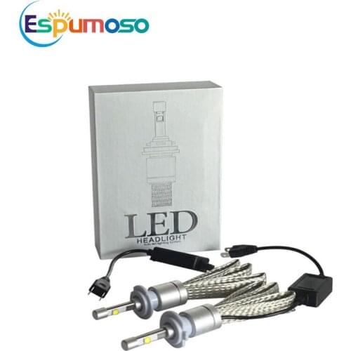 H3 H4 H7 LED Headlight Canbus H11 H8 H9 H10 9005 9006 HB4 9004 9007 880 Auto Fog Lamp 80W 16000LM 6000K 12V Automobile Car Light