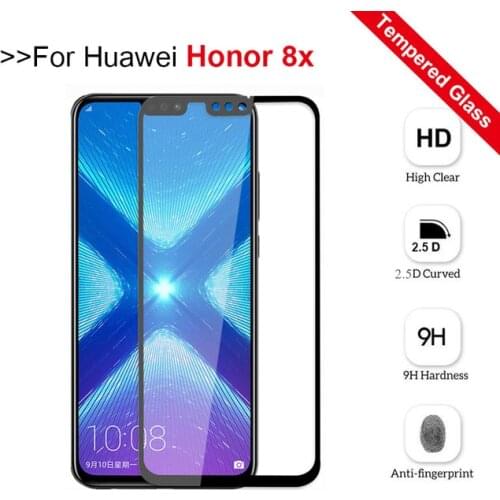 For Honor 8X 9H Premium Tempered Glass For Huawei Honor 8X Screen Protector Toughened Protective Film For HUAWEI Honor 8X Glass