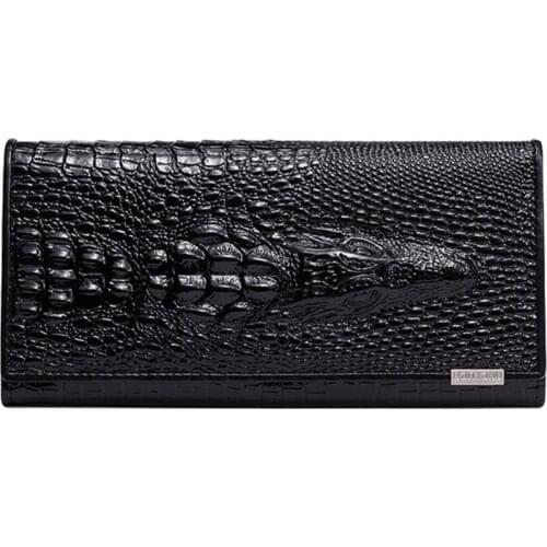 ZENTEII Women Faux Synthetic Leather Long Wallet