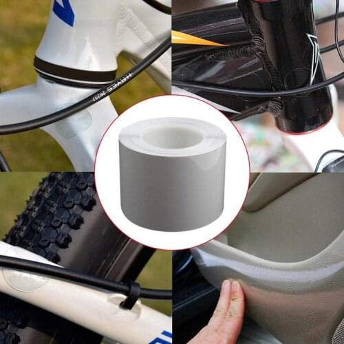 1Pcs Bike Bicycle Frame Protection Stickers Tape 1M Bike Bicycle Frame Protector Clear Wear Transparent Tape Film Tools