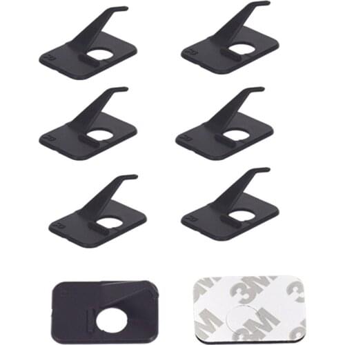 100PC Black Plastic Arrow Rest Archery RH LH Recurve Bow Rest Hunting Shooting Target Accessory Right Left Hand Stick Arrow Rest