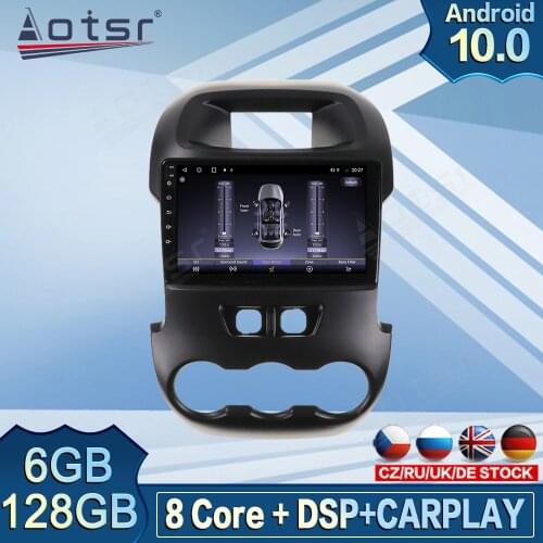 128GB Carplay Car Multimedia For Ford Ranger F250 2011- 2014 GPS Navigation Stereo Head Unit Android Radio Recorder Video Player