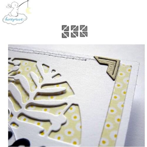 2019 New Arrival Corner Stencil Metal Cutting Dies For Scrapbooking Practice Hands-on DIY Album Card Craft Decoration