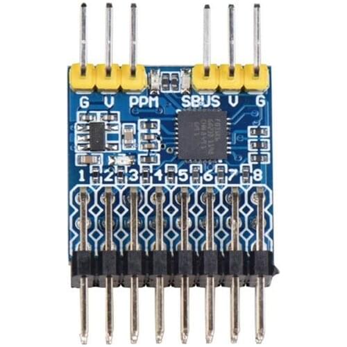 8CH PWM PPM SBUS Signal Conversion Module Converter Input Voltage 3.3-20V for RC Airplane Drone