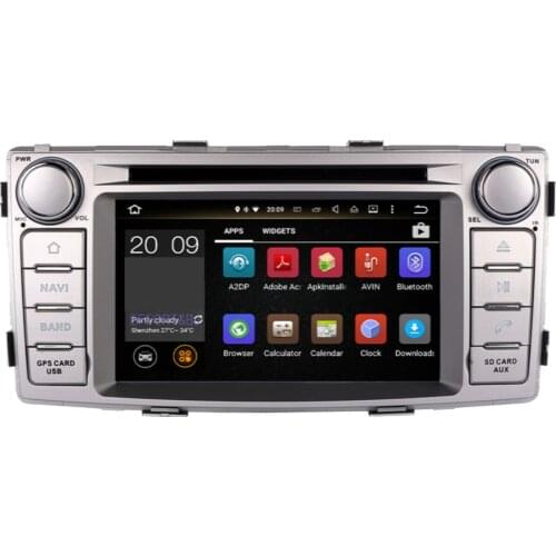 Car radio player Stereo DVD BT Multimedia Player Android 9.0 Car GPS Navigation Head Unit For Toyota Hilux 2012 2013 2014 2015