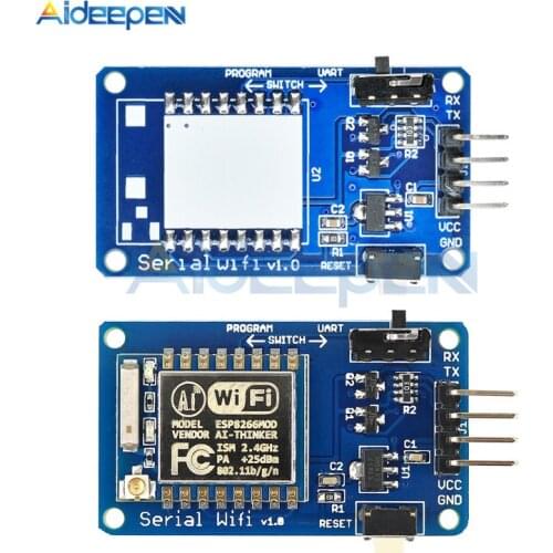 ESP8266 ESP-07 Serial WIFI Module Transceiver Wireless Board 3.3V 5V TTL UART Port Controller TCP/IP Protocol For Arduino UNO R3