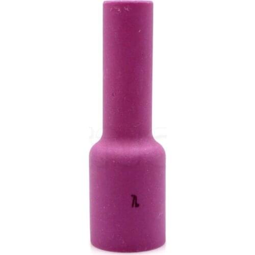 54N15L #7 Long Gas Lens Alumina Ceramic Cup Nozzle Fit TIG Welding Torch WP17/18/26 10PK