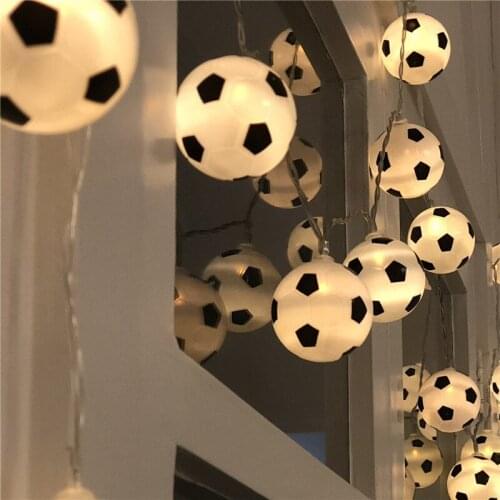 3M 20LED football Copper Silver Wire LED String lights Waterproof Holiday lighting For Fairy Wedding Party Decoration