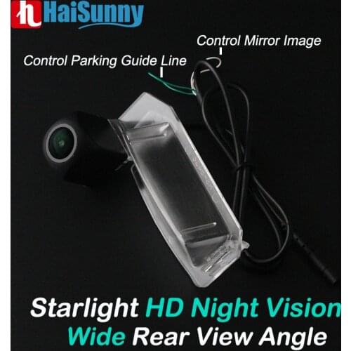 HD Fisheye Lens Vehicle Reverse Backup Rear View Camera For Mitsubishi Outlander Lancer Sportback i-MiEV 5D Hatch Night Vision