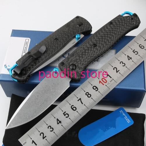 Butterfly BM535 Pocket Folding Knife S90v Blade Carbon Fiber Handle Camping Tactical Hunting Fishing EDC Survival Multi Tool