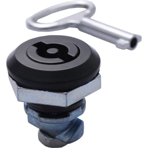 Cam Lock drawer distribution network cabinet door lock cylinder Turn knob Electric PS cabinet Switch control Turning tongue lock