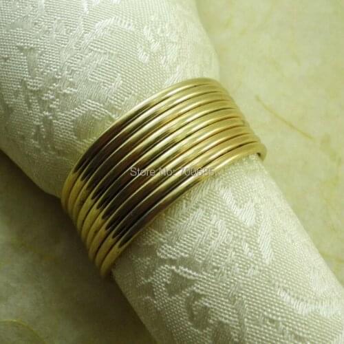 Metal round napkin rings,napkin holder
