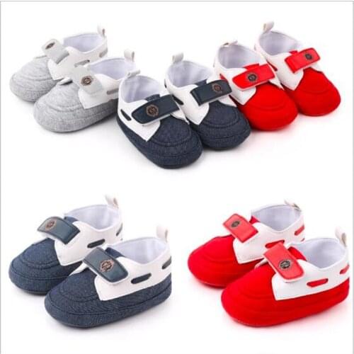 Fashion Baby Boys Shoes Infants Soft Sports Shoes Sneakers Newborn Girls First Walkers Toddler Anti-slip Casual Shoes