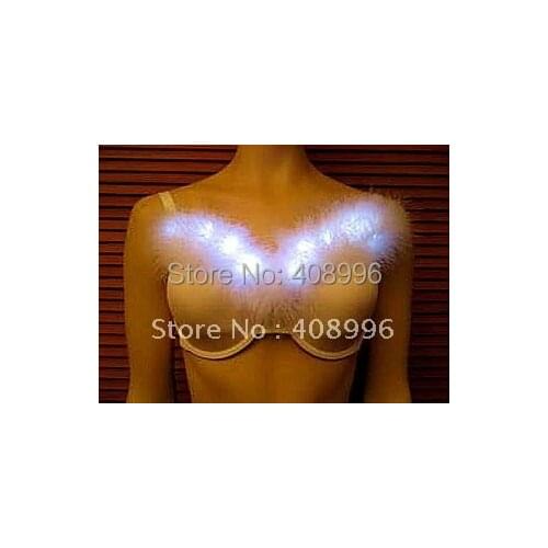 New-style Sexy girl LED glowing bra for evening party or performance