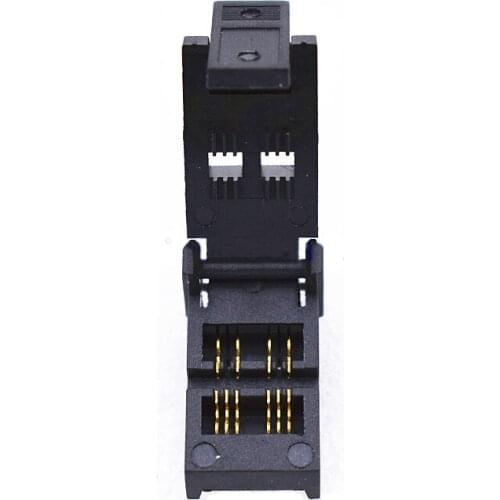 SOT23-5L-1.7 Burn in socket pin pitch 0.95mm IC body size 1.7mm clamshell test programming adapter original socket