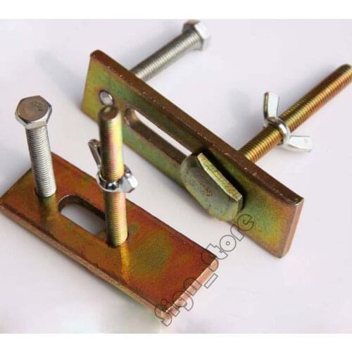 5pcs 100mm Fastening Plate for CNC Router Engraving Carving Machine Platen Fixture Clamp Woodwork Aluminum Plate Fixed