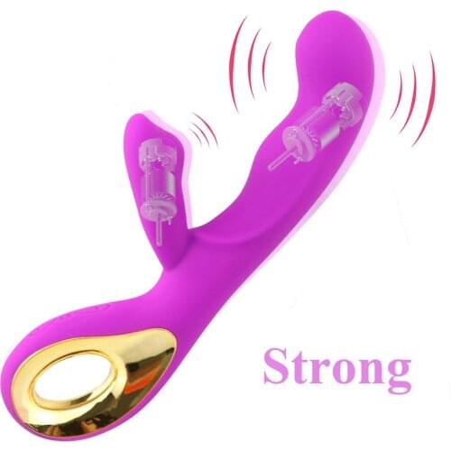 Strong Dildo Vibrators for Woman G Spot Massager Silicone Rabbit Vibrator Sex Toys for Women Orgasm Erotic Sextoys Intimate Good